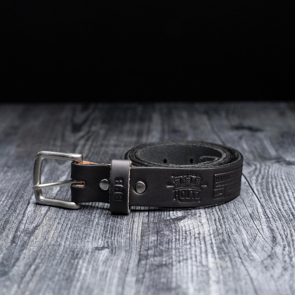 Fine Leather Men's Dress Belt Handcrafted from Bridle Leather - Holtz Leather