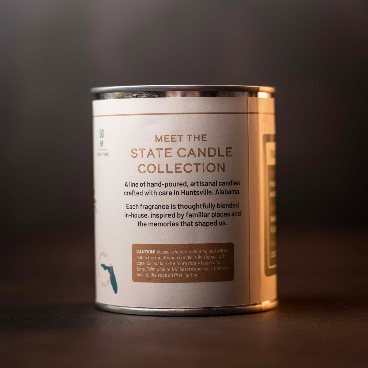 Florida - Tropic Like It's Hot State Candle - Holtz Leather