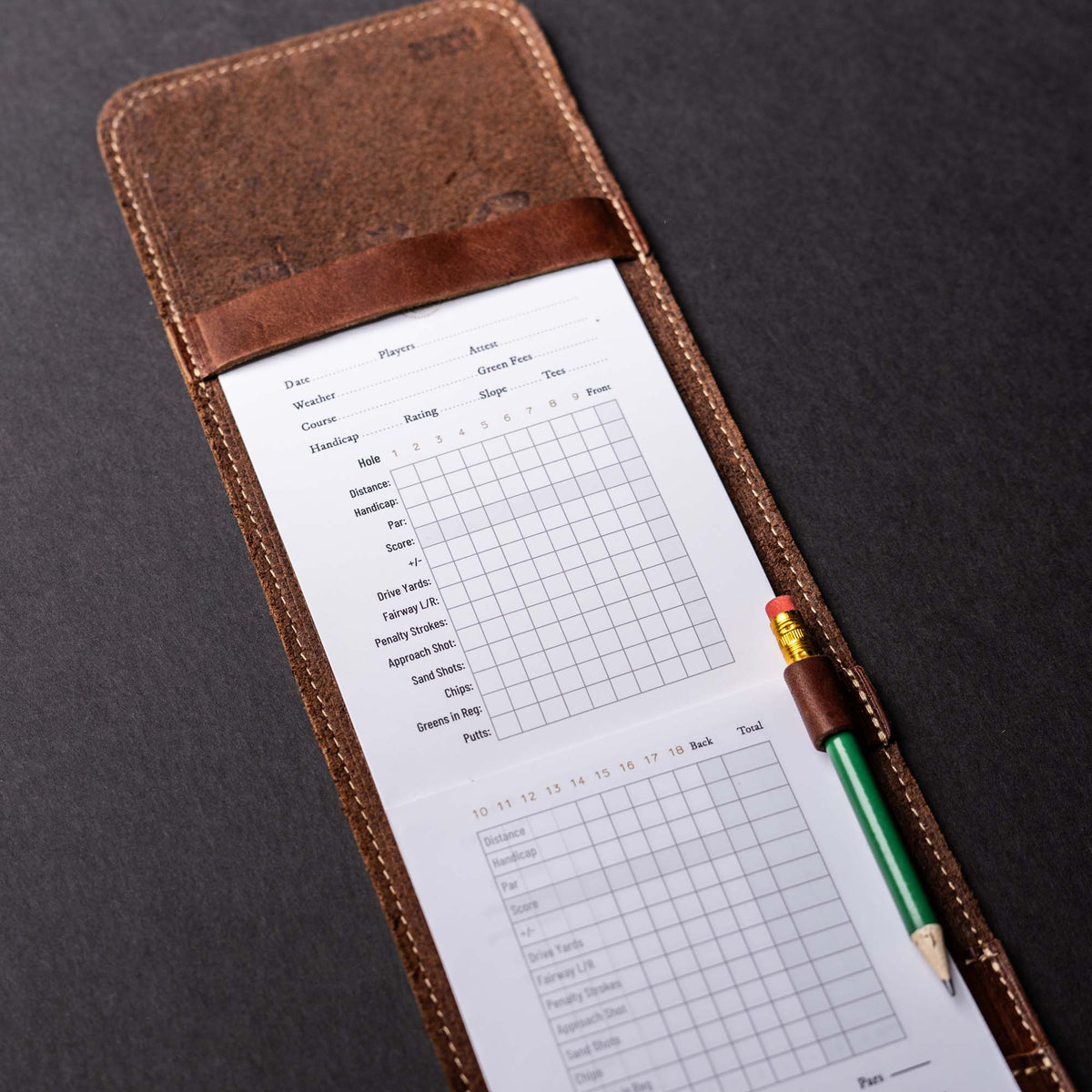 Golf Score Card Refills - 3 - Pack - Holtz Leather