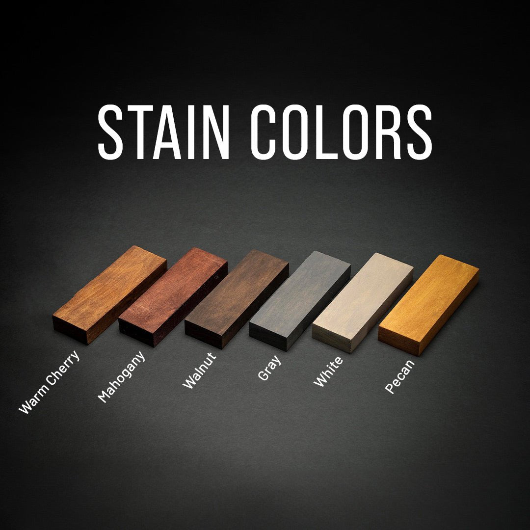 Hardwood Customizable Shelves ~ With Full Grain Leather Straps - Choose Your Stain - Holtz Leather