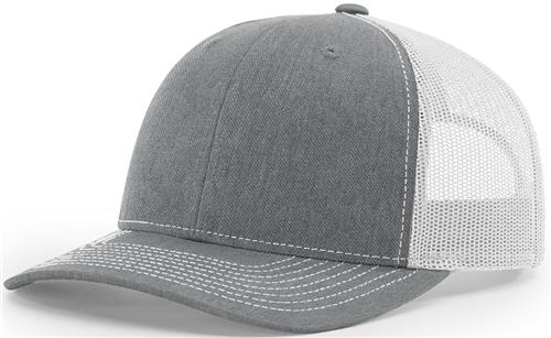 Richardson 112 Custom Trucker Offset Leather Patch Hat with YOUR LOGO – Customized