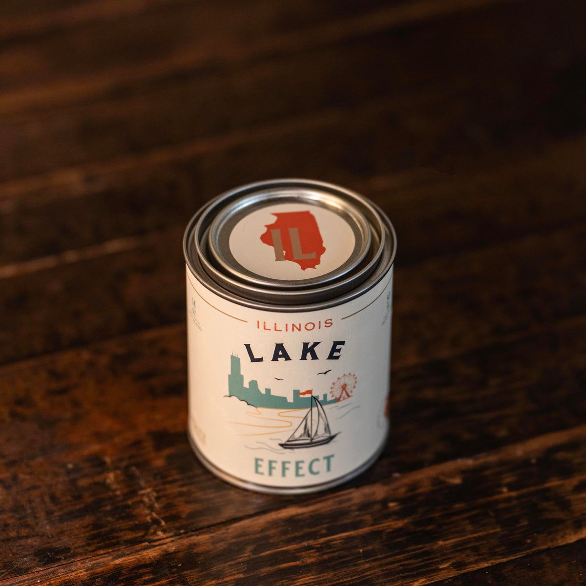 Illinois – Lake Effect State Candle - Holtz Leather