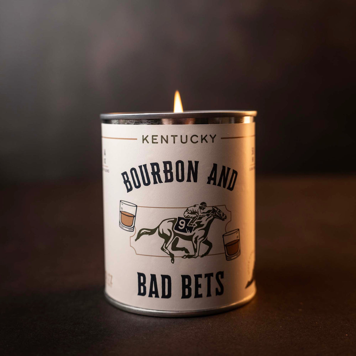 Kentucky - Bourbon and Bad Bets State Candle - Holtz Leather