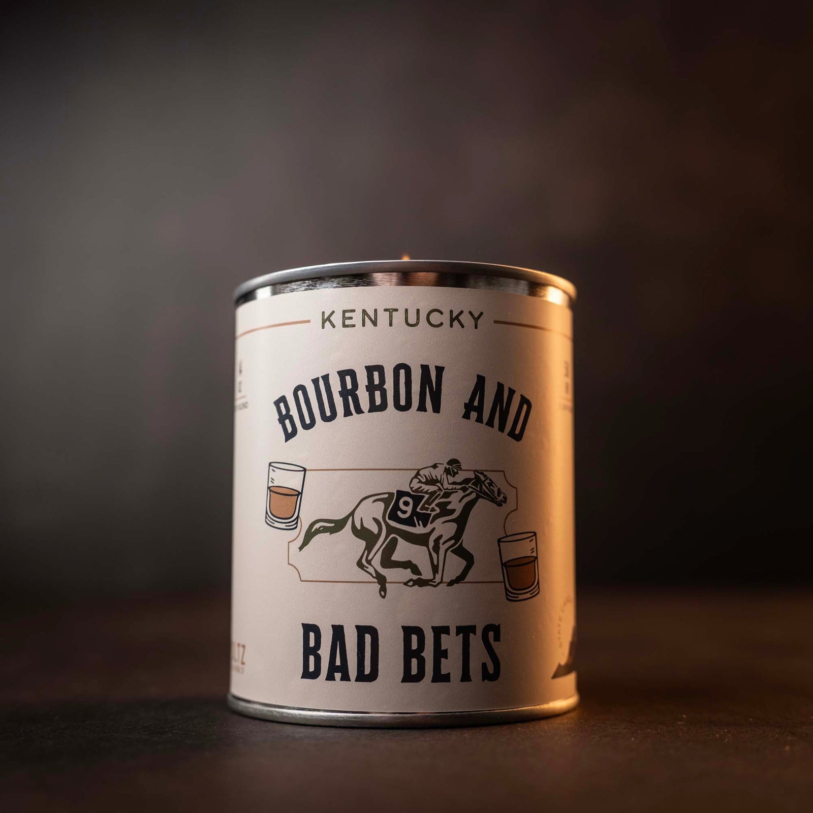 Kentucky - Bourbon and Bad Bets State Candle - Holtz Leather