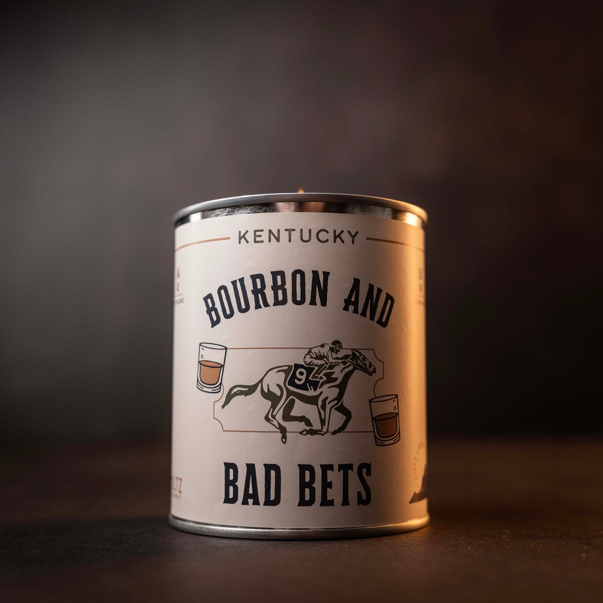 Kentucky - Bourbon and Bad Bets State Candle - Holtz Leather