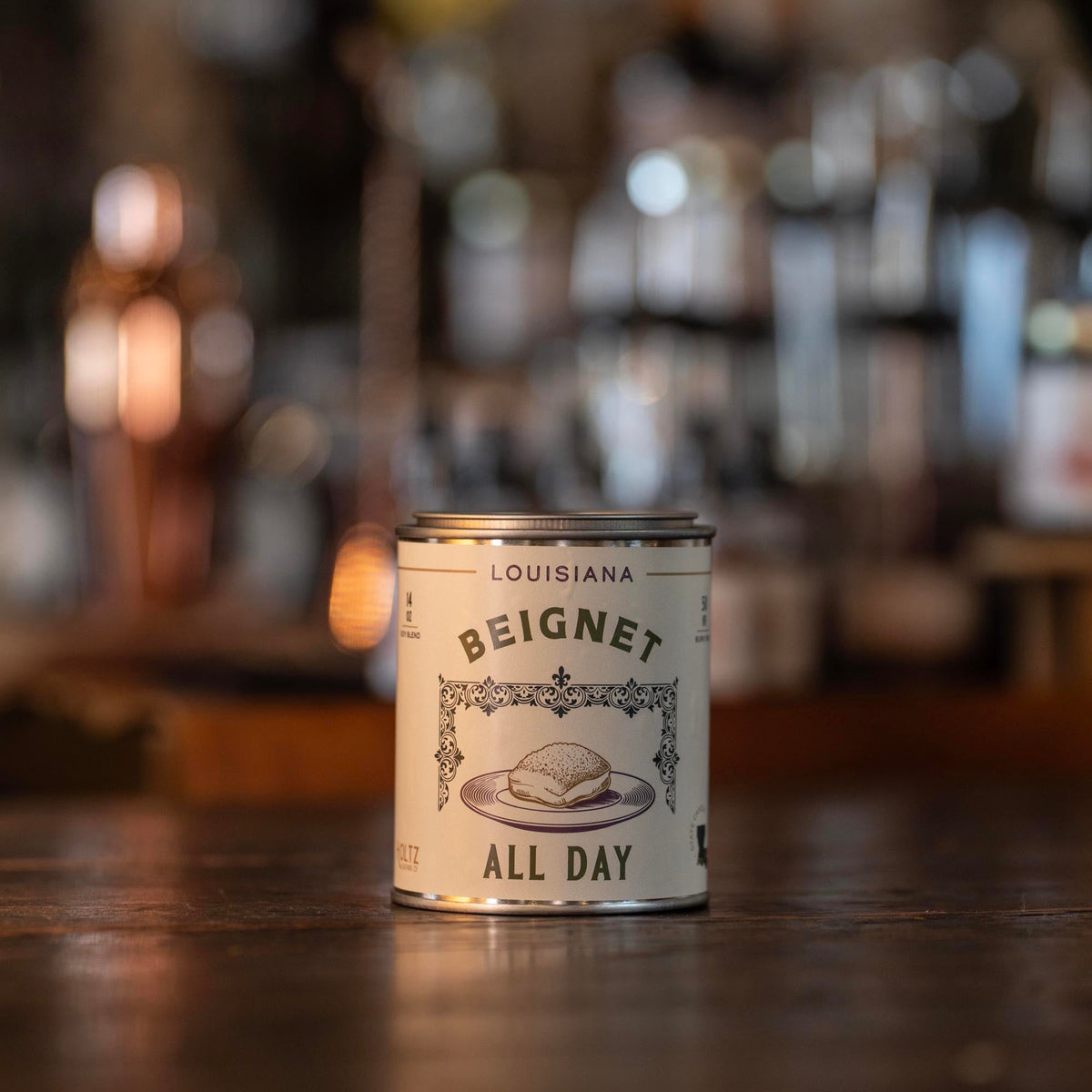 Louisiana – Beignet All Day State Candle - Holtz Leather