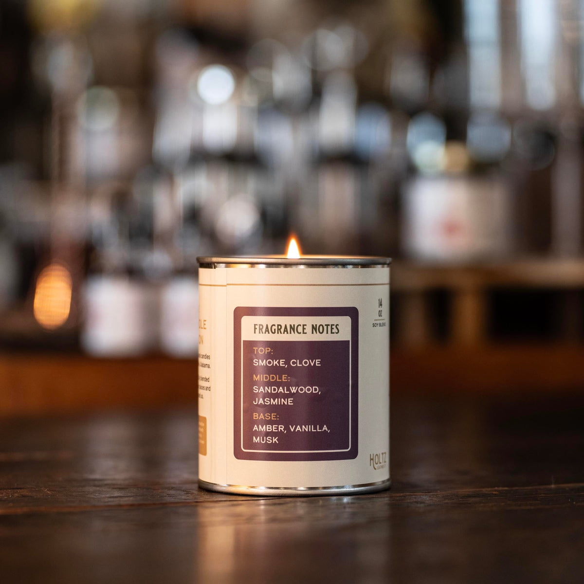 Louisiana – Beignet All Day State Candle - Holtz Leather