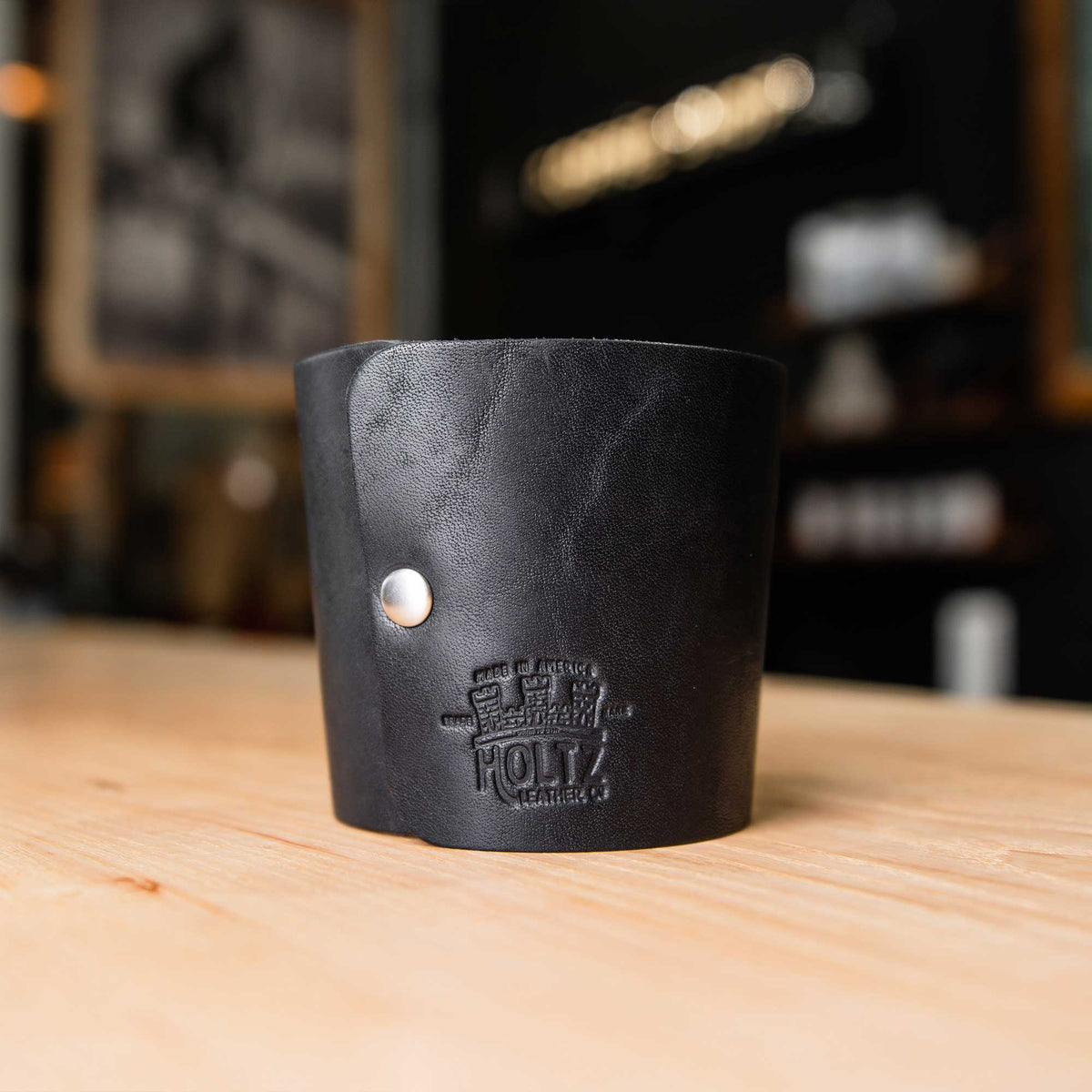 Lumberjack Coffee Cup Sleeve - Holtz Leather