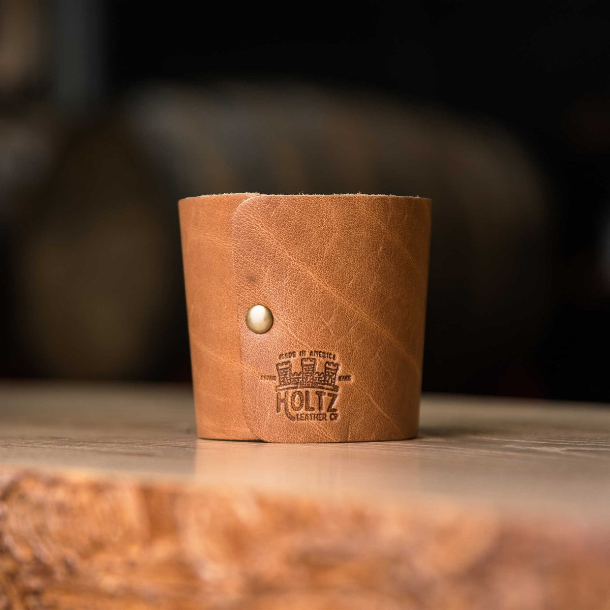 Lumberjack Coffee Cup Sleeve - Holtz Leather