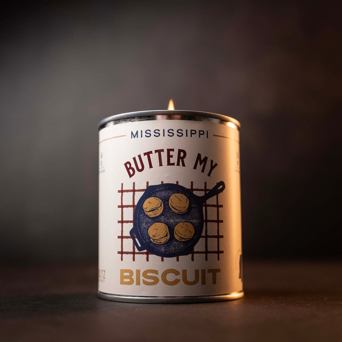 Mississippi - Butter My Biscuit State Candle - Holtz Leather