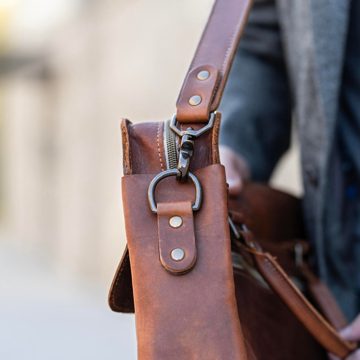 No. 102 Entrepreneur Women's Fine Leather Briefcase & Professional Laptop Bag - Holtz Leather