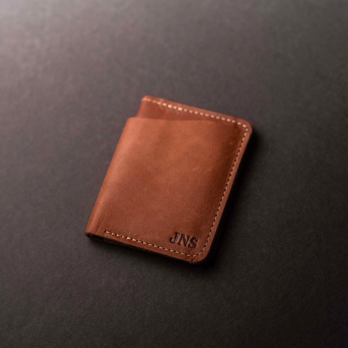 No. 714 Babe Ruth – Personalized Fine Leather Bifold Front Pocket Wallet - Holtz Leather