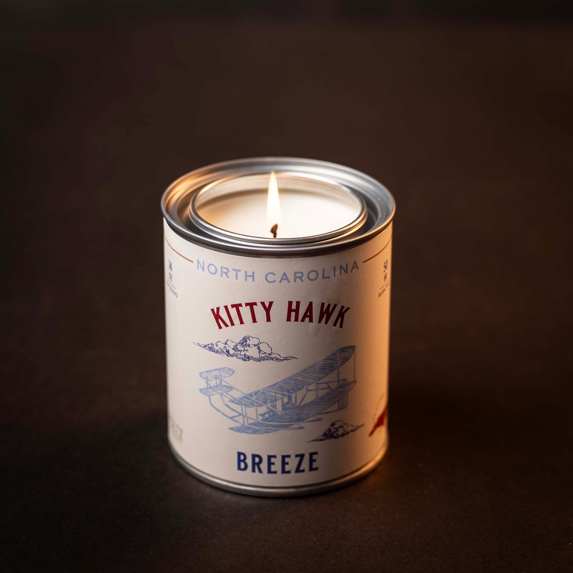North Carolina - Kitty Hawk Breeze State Candle - Holtz Leather
