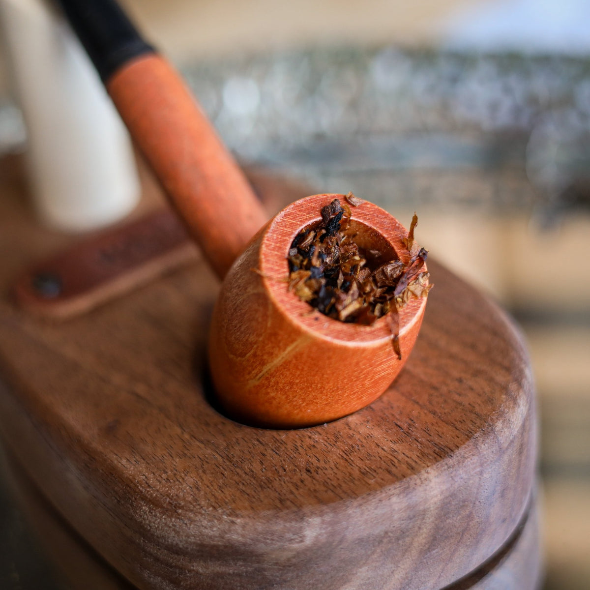 Ozark Mountain Hardwood Pipe - Missouri Meerschaum - Holtz Leather