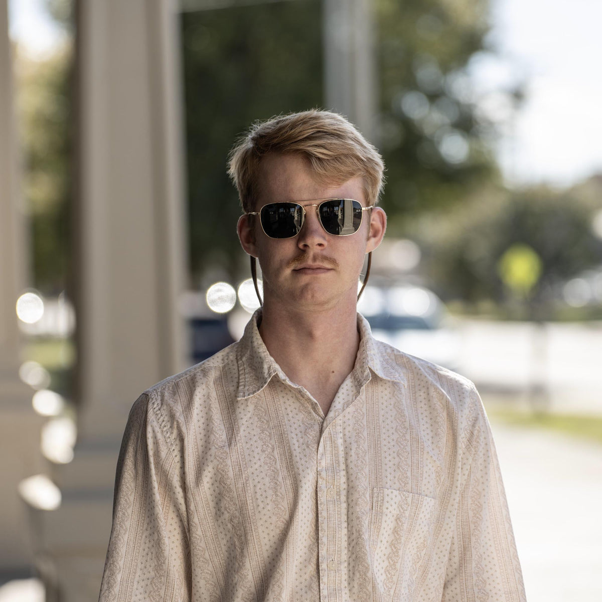 Personalized Fine Leather Sunglass Strap - Holtz Leather