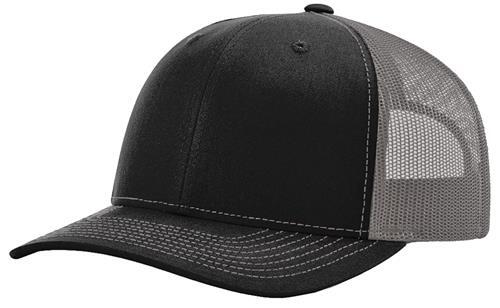 Richardson 112 Custom Trucker Offset Leather Patch Hat with YOUR LOGO – Customized