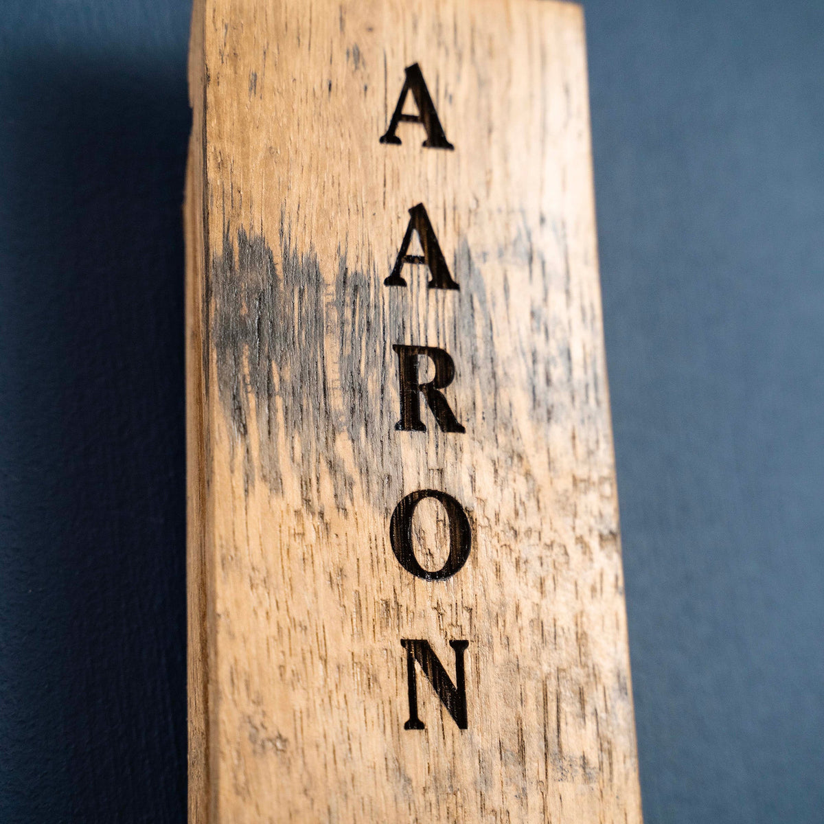 Tennessee Whiskey Barrel Stave Towel Hanger Wall Hook - Holtz Leather