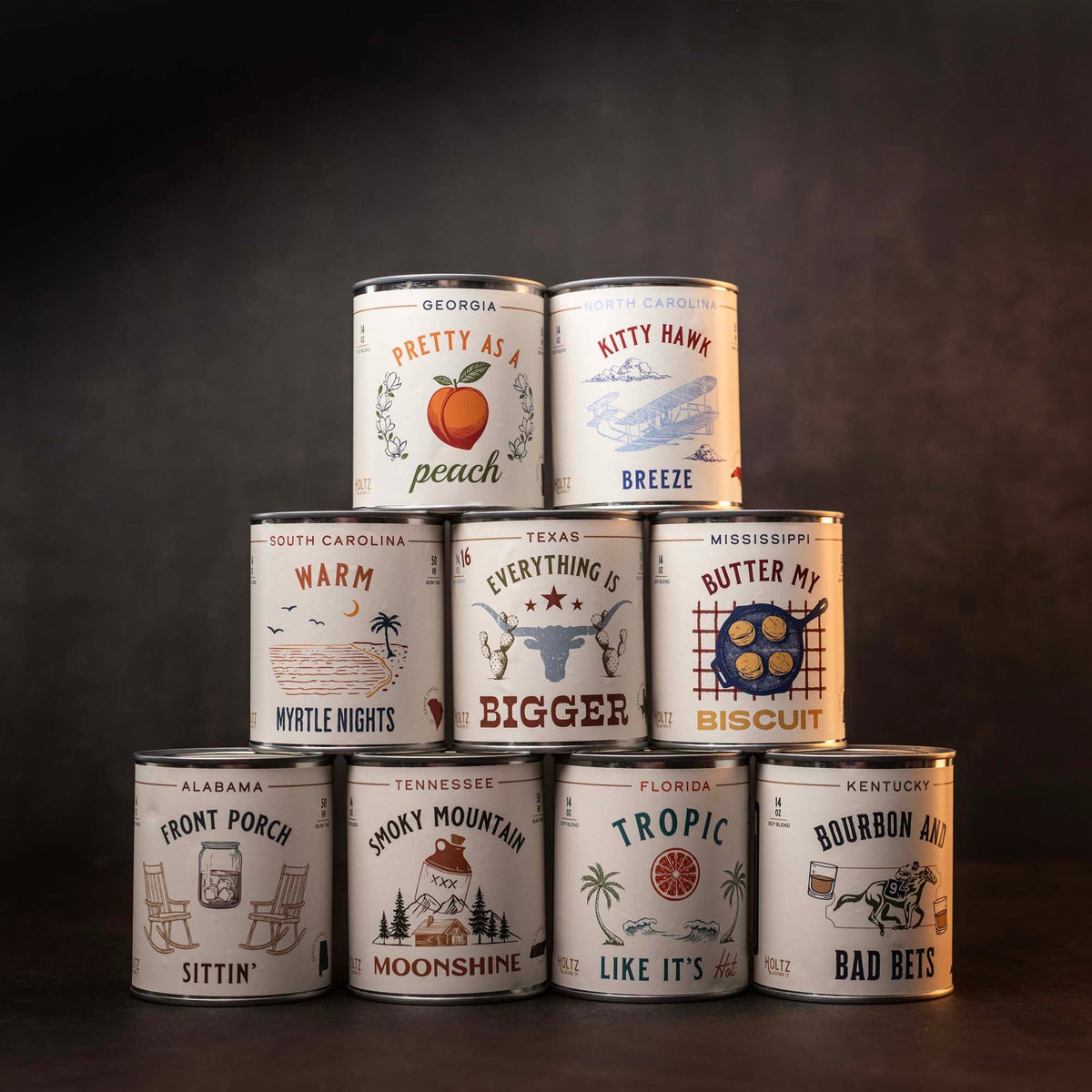 Texas - Everything is Bigger State Candle - Holtz Leather