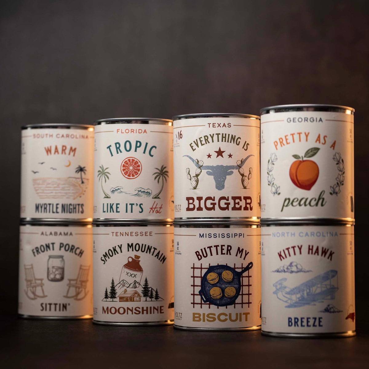 Texas - Everything is Bigger State Candle - Holtz Leather