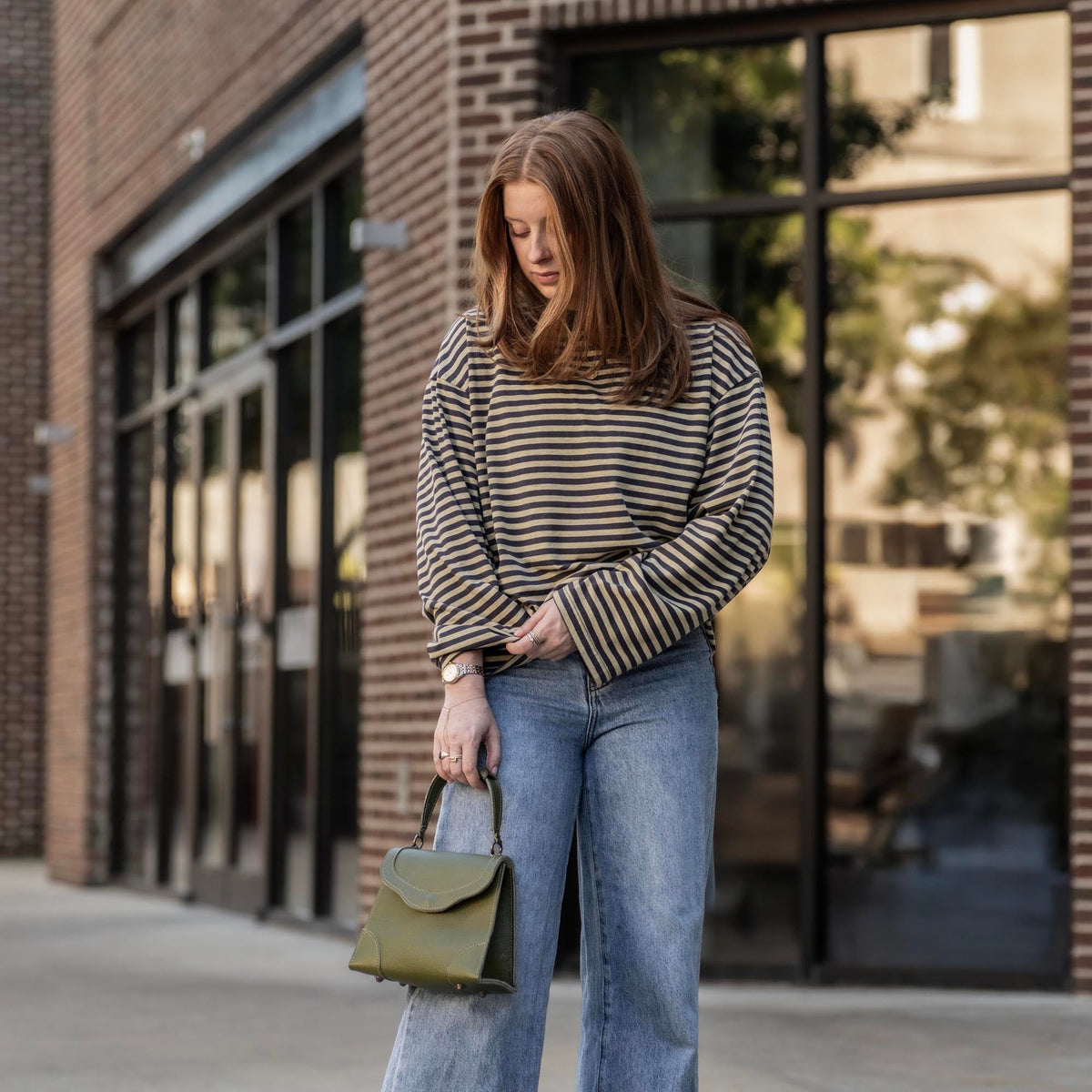 The Aly Fine Leather Women's Petite Purse - Holtz Leather