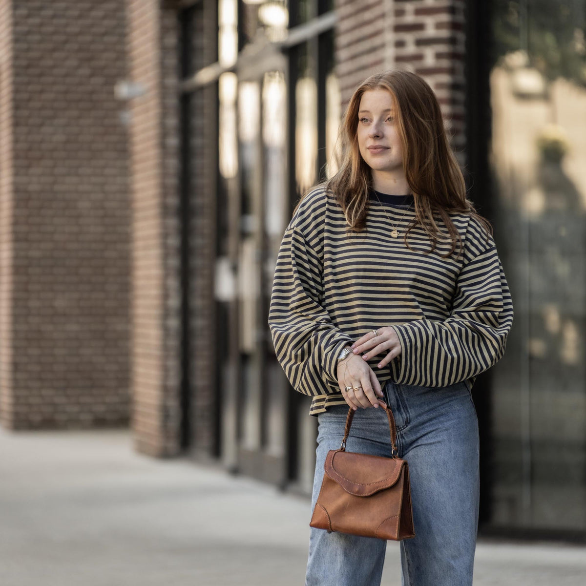 The Aly Fine Leather Women's Petite Purse - Holtz Leather