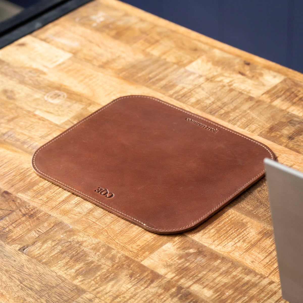 The Architect Personalized Fine Leather Mouse Pad Mousepad Office Accessories - Holtz Leather
