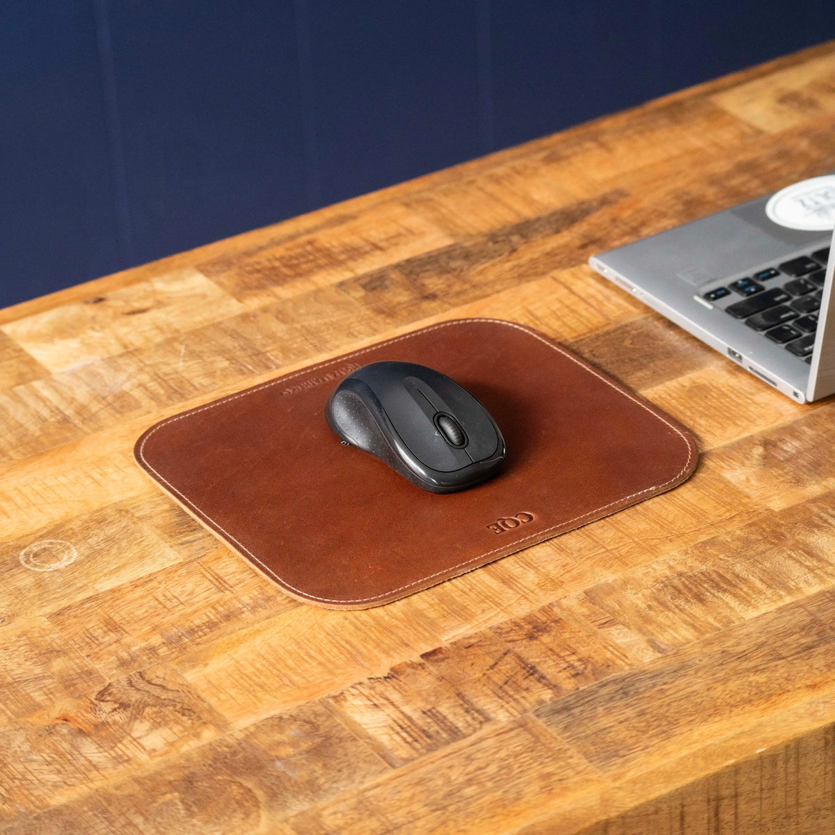 The Architect Personalized Fine Leather Mouse Pad Mousepad Office Accessories - Holtz Leather