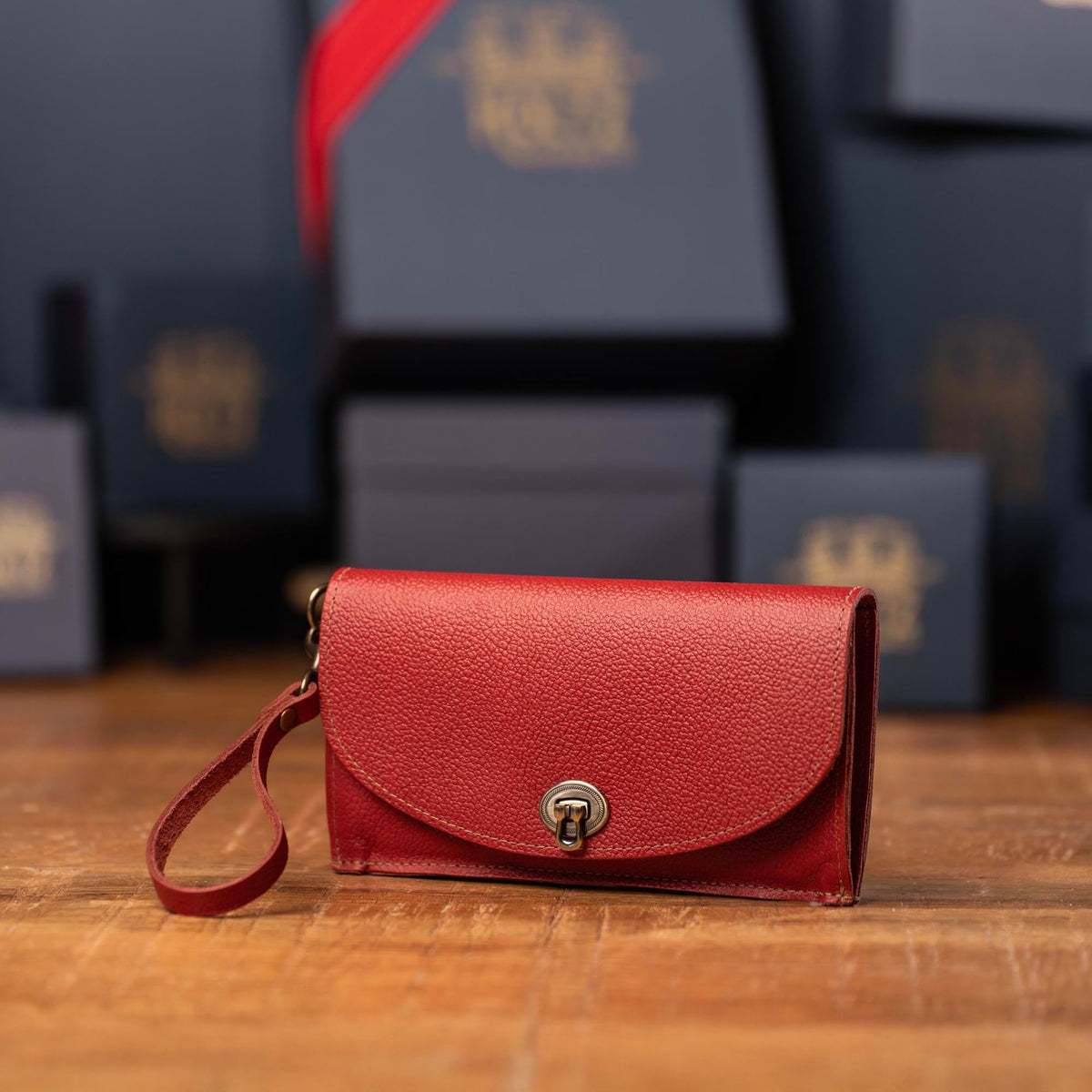 The Betty Jean Women’s Fine Leather Envelope Clutch Pocketbook Wallet - Holtz Leather