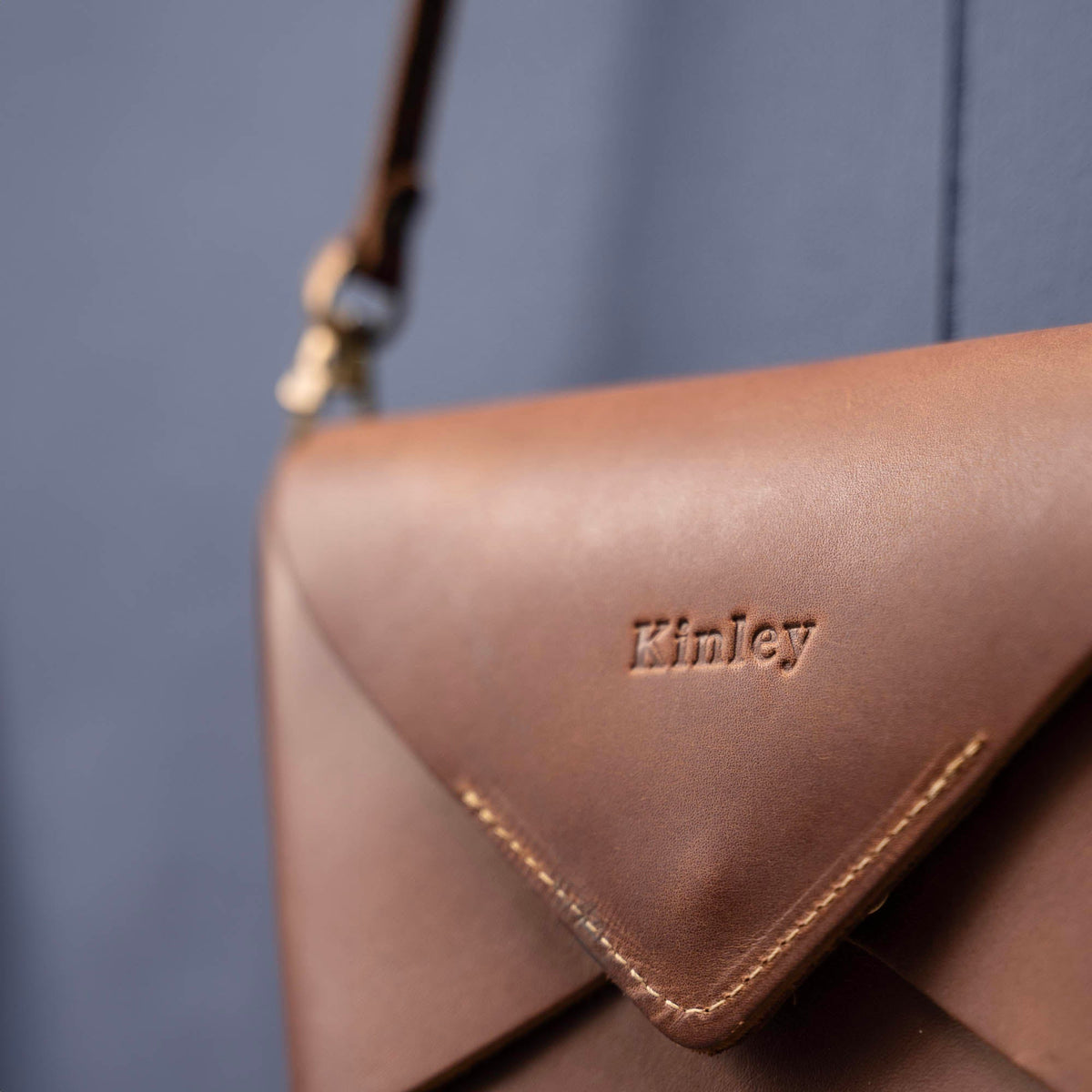 The Cecilia 2.0 - Fine Leather Envelope Purse with Adjustable 3 in 1 Strap - Holtz Leather