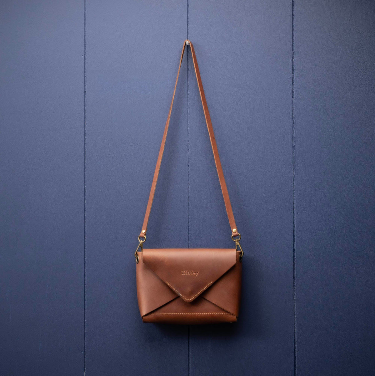 The Cecilia 2.0 - Fine Leather Envelope Purse with Adjustable 3 in 1 Strap - Holtz Leather