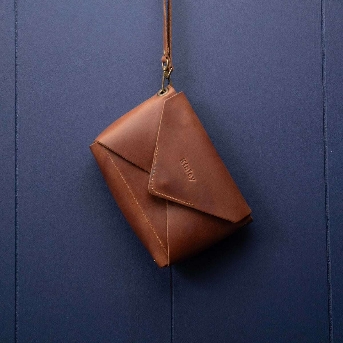 The Cecilia 2.0 - Fine Leather Envelope Purse with Adjustable 3 in 1 Strap - Holtz Leather