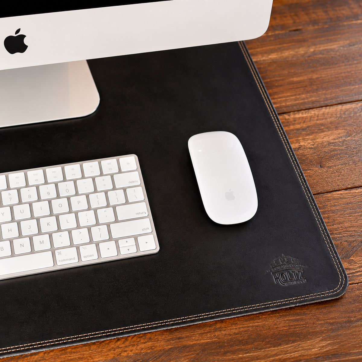The Executive Personalized Leather Desk Mat Desk Pad Plotter
