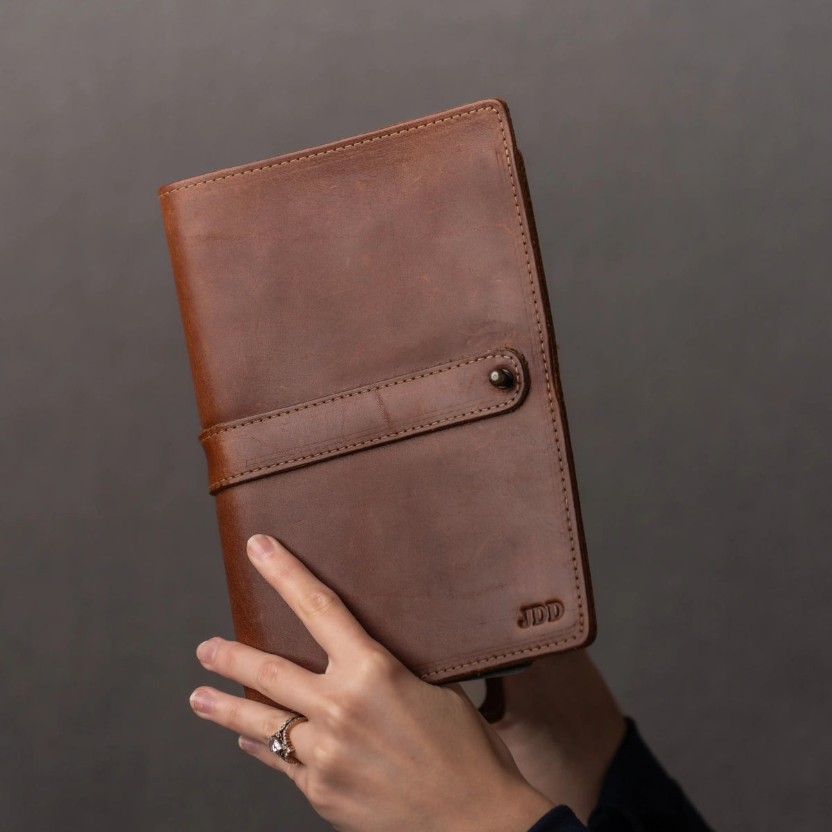 The Inventor Personalized Fine Leather A5 Moleskine Journal Diary - Holtz Leather
