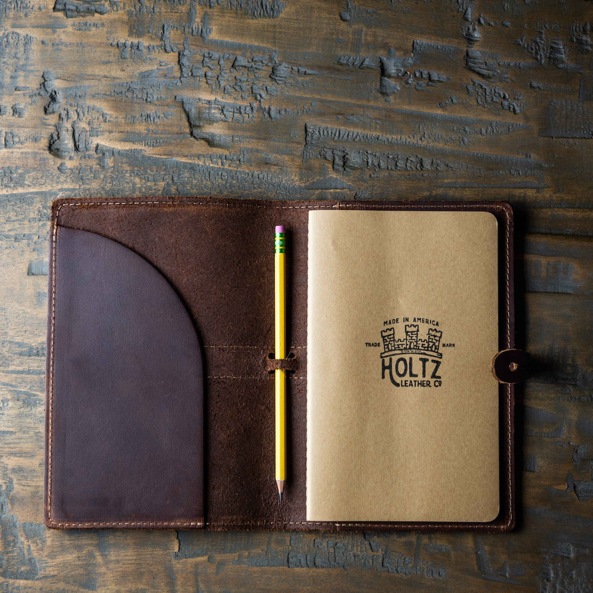 The Inventor Personalized Fine Leather A5 Journal Diary - Holtz Leather