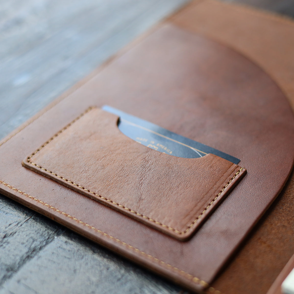 The Ledger Personalized Fine Leather A5 Legal Pad Notebook