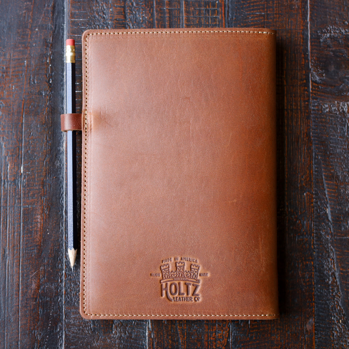 The Ledger Personalized Fine Leather A5 Legal Pad Notebook