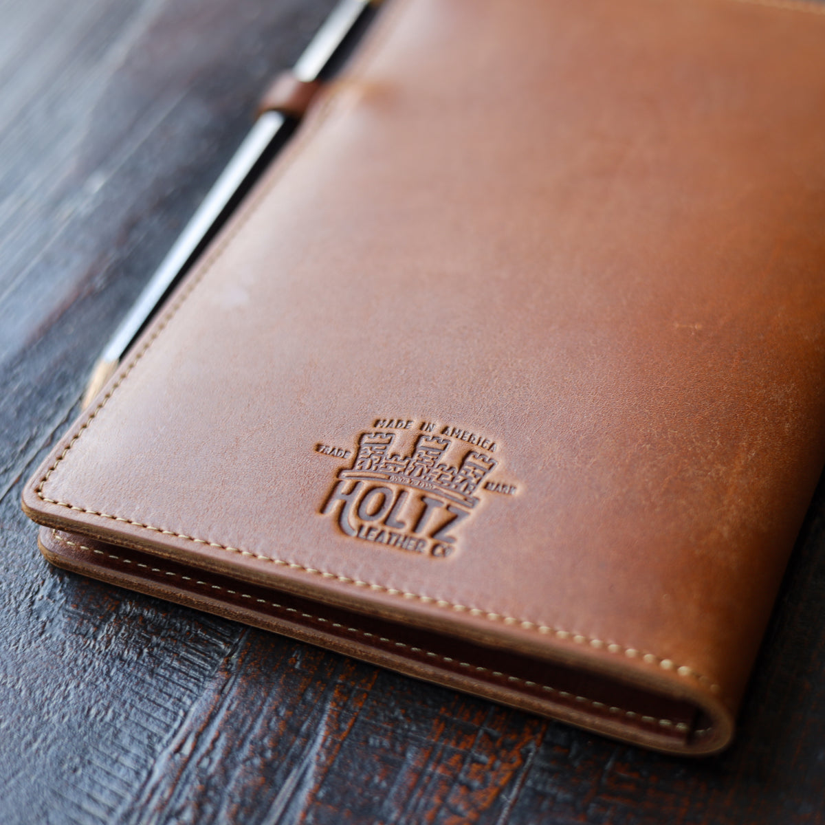 The Ledger Personalized Fine Leather A5 Legal Pad Notebook