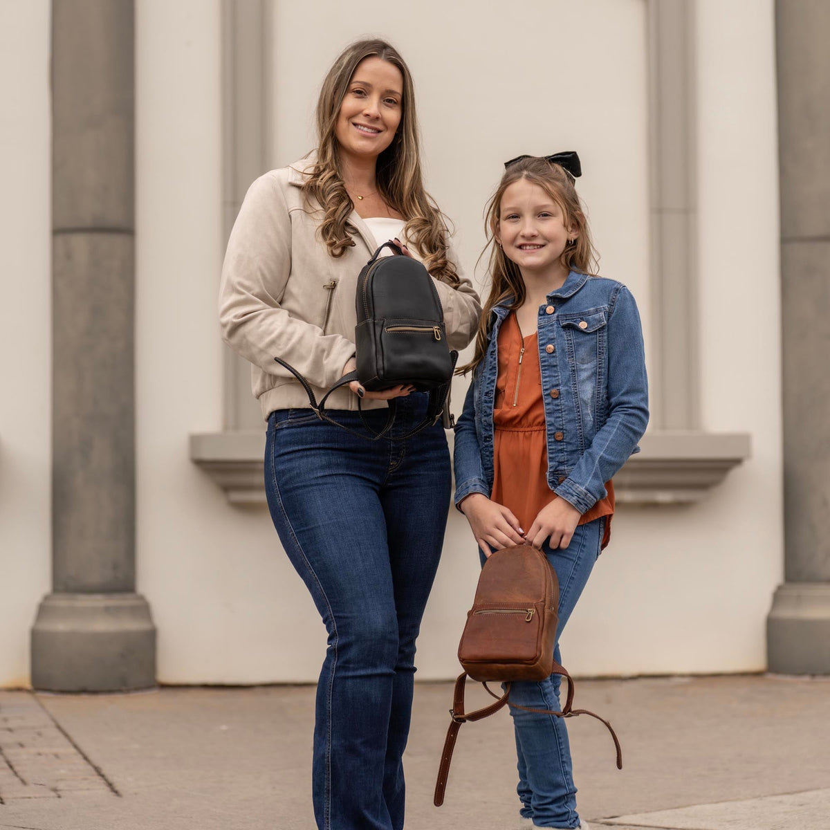 The Mini Della Fine Leather Backpack Purse - Holtz Leather