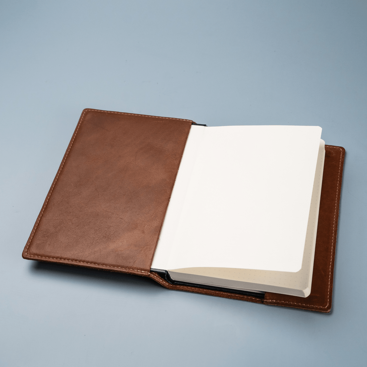 The Nasa Scholar - Personalized Leather Journal Cover - Holtz Leather