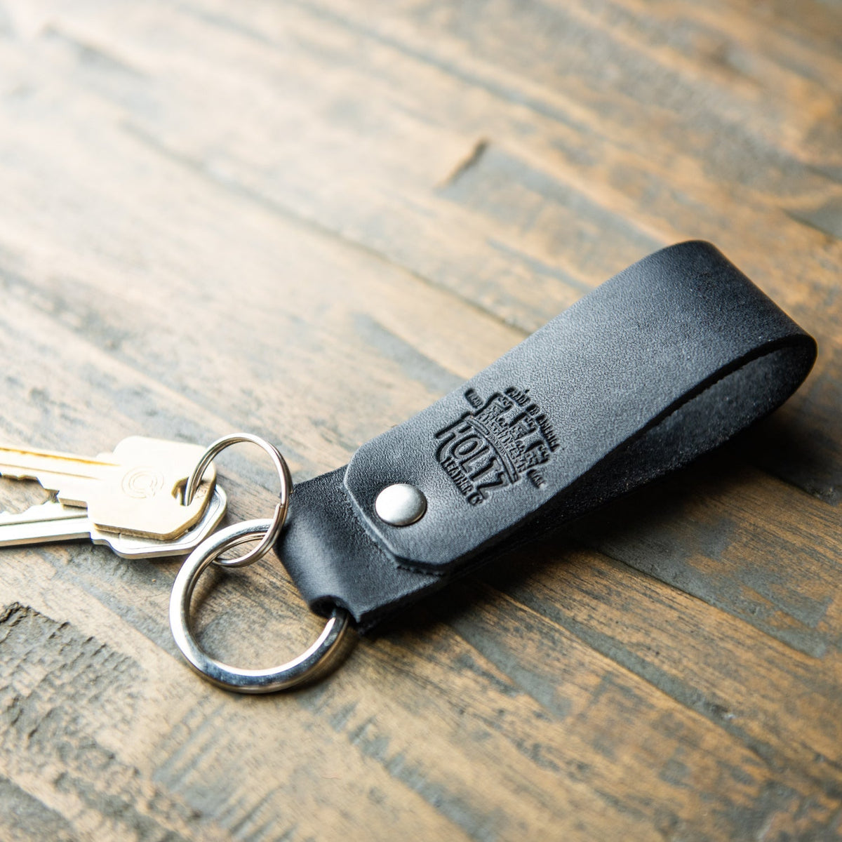 The Nasa Tucker Fine Leather Key Chain Key ring - Holtz Leather