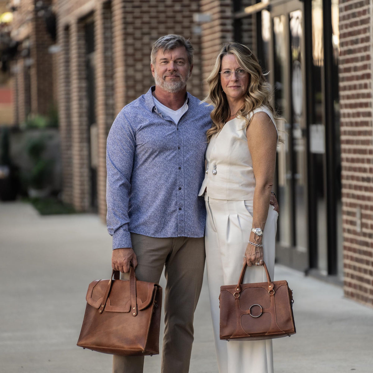 The No. 101 Professional Uptown Bag Fine Leather Briefcase - Holtz Leather