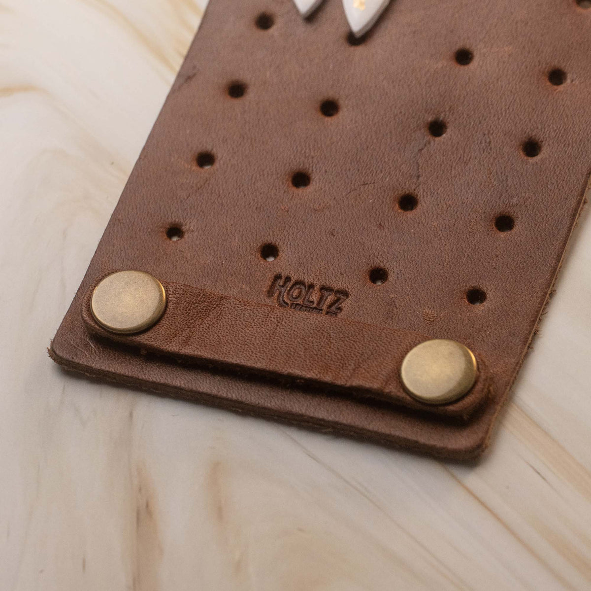 The Pearl Full Grain Leather Earring and Ring Holder - Holtz Leather