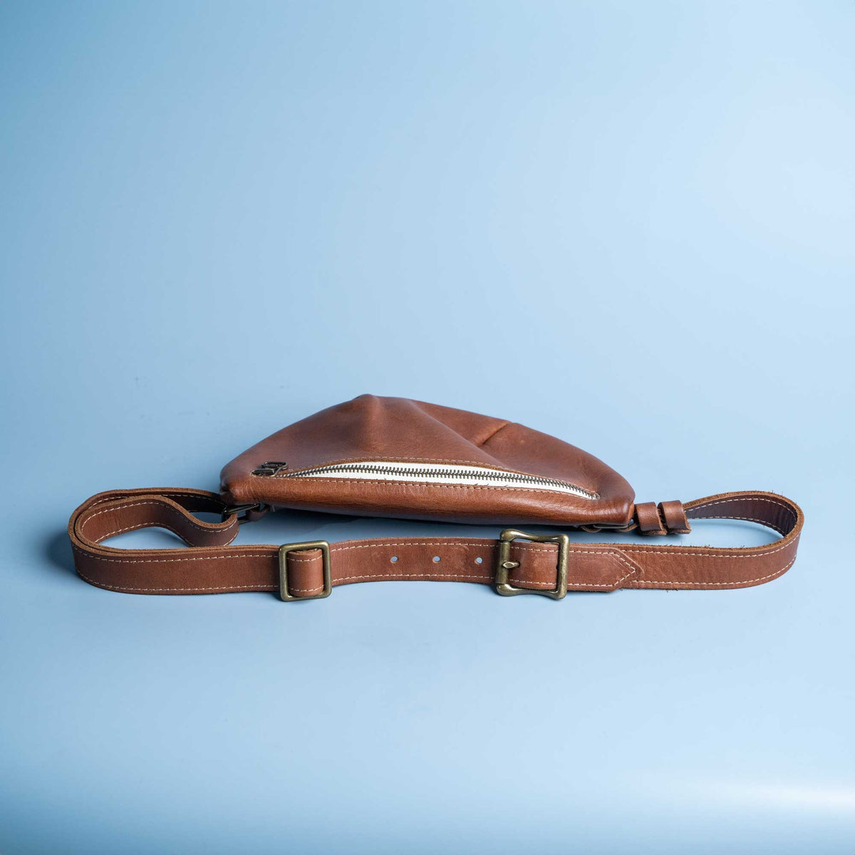 The Sage Crossbody Fine Leather Fanny Pack Bag - Holtz Leather