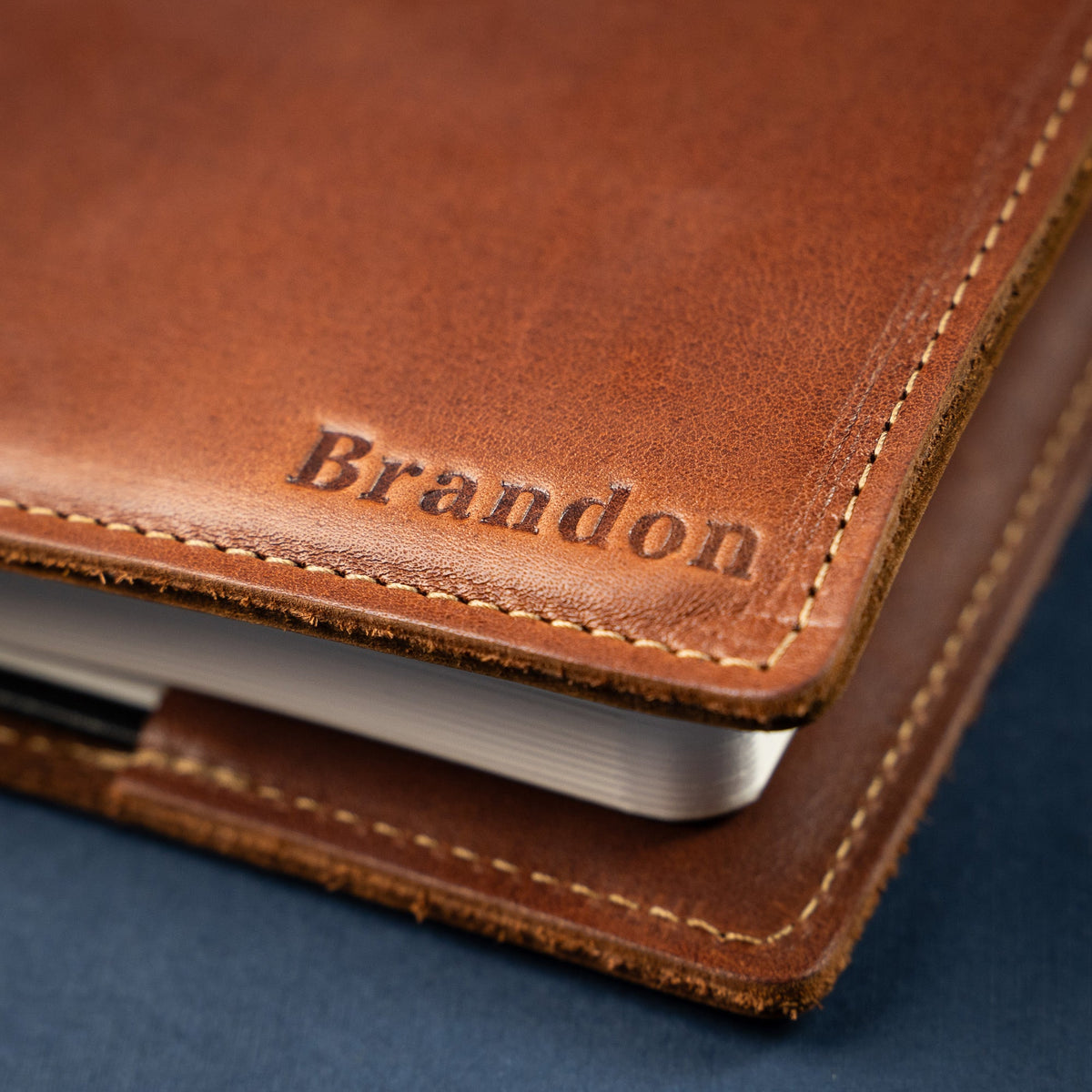 The Scholar A5 Personalized Fine Leather Journal Diary - Holtz Leather