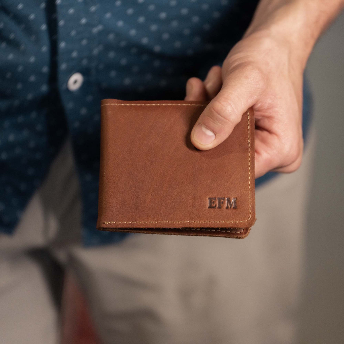 The Slim Dixie Fine Leather BiFold Wallet - Holtz Leather