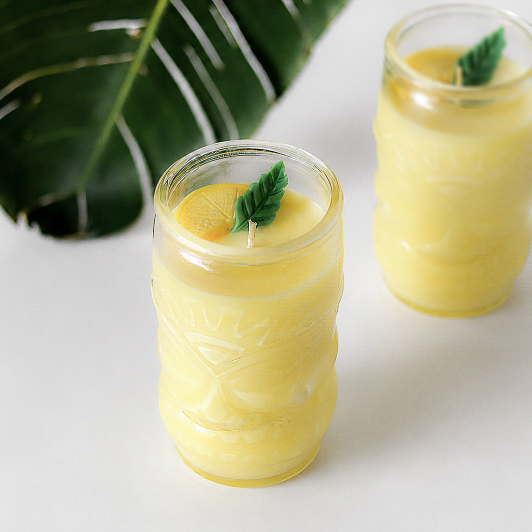 The Tiki Torch Candle with Citronella - Holtz Leather