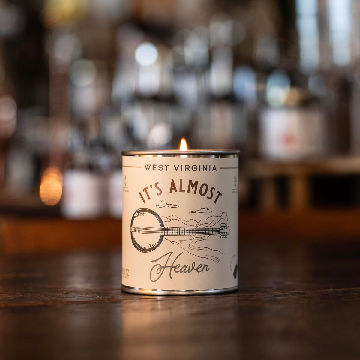 West Virginia – It’s Almost Heaven State Candle - Holtz Leather