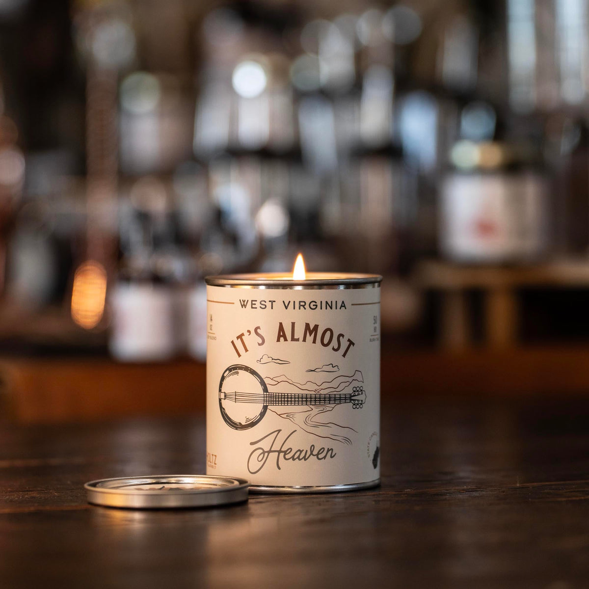 West Virginia – It’s Almost Heaven State Candle - Holtz Leather