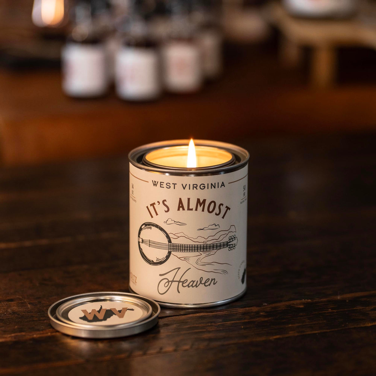 West Virginia – It’s Almost Heaven State Candle - Holtz Leather