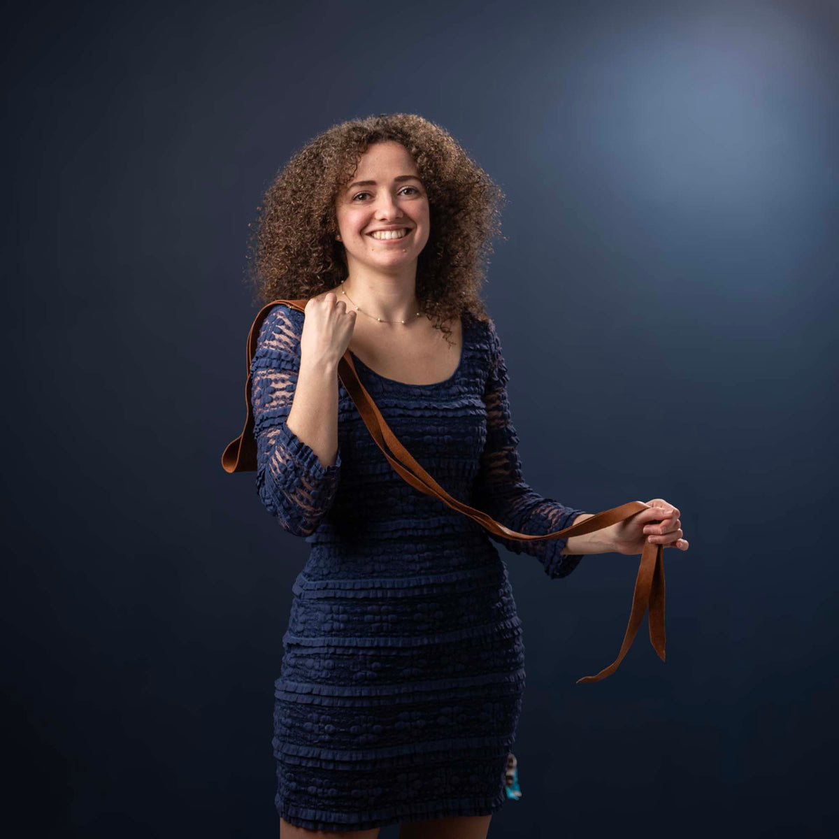 Women's Full Grain Leather Wrap Belt - Holtz Leather